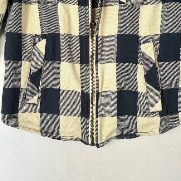 Arizona Jean Co Women Jacket Sz S Buffalo Plaid Flannel Shacket Gorp Outdoors - Picture 4 of 10